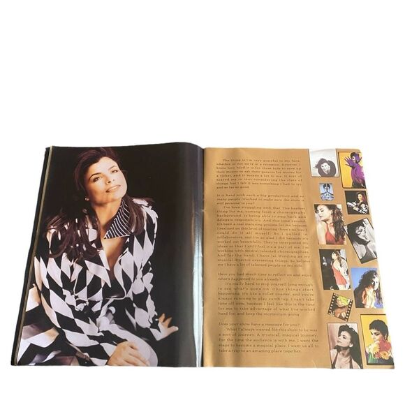 Vintage Paula Abdul Under My Spell Tour Concert Book Program Large - Picture 7 of 16